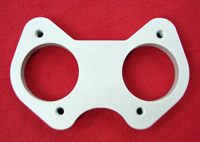 Weber DCOE 48 50 or 55 mm Dellorto DHLA CNC Billet mounting flange 1/2" thick